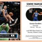 Aaron Gordon BRAND NEW 2016 Slam Dunk Contest Commemorative ACEO Card - Orlando