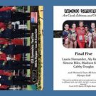 Final Five NEW! ACEO Sports Card 2016 Rio Olympics Team Gymnastics Gold