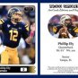 Phillip Ely 2015 ACEO Sports Football Card - Toledo Rockets - QB