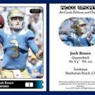 Josh Rosen 2015 ACEO Sports Football Card UCLA Bruins QB