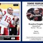 Brandon Doughty 2015 ACEO Sports Football Card Pre Rookie RC WKU Miami Dolphins