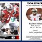 Braxton Miller 2015 ACEO Sports Football Card Pre Rookie RC Houston Texans OSU