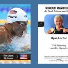Ryan Lochte NEW! ACEO Sports Card 2016 Rio Olympics USA Swimming