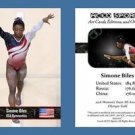 Simone Biles NEW! ACEO Sports Card 2016 Olympics Team Gold - Final Five