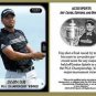 Jason Day 2015 PGA Championship Commemorative ACEO Sports Golf Card
