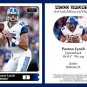 Paxton Lynch NEW! 2015 ACEO Sports Pre Rookie RC Memphis - Denver Broncos