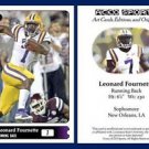 Leonard Fournette 2015 ACEO Sports Football Card - LSU Tigers RB
