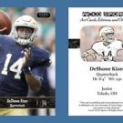 DeShone Kizer NEW! 2016 ACEO Sports Football Card - Notre Dame Fighting Irish QB