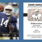 DeShone Kizer NEW! 2016 ACEO Sports Football Card - Notre Dame Fighting Irish QB