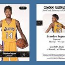 Brandon Ingram NEW! 2016 ACEO Sports Card RC Rookie Los Angeles Lakers Duke