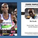 Mo Farah NEW! ACEO Sports Card 2016 Rio Olympics Great Britain Team GB Track