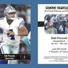 Dak Prescott NEW! 2016 ACEO Sports Football Card Rookie RC Dallas Cowboys