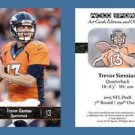 Trevor Siemian NEW! 2016 ACEO Sports Football Card Denver Broncos Northwestern