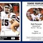 Dak Prescott 2015 ACEO Sports Football Card - Pre Rookie RC Dallas Cowboys MSU