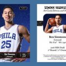 Ben Simmons NEW! 2016 ACEO Sports Card RC Rookie Philadelphia 76ers LSU