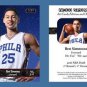Ben Simmons NEW! 2016 ACEO Sports Card RC Rookie Philadelphia 76ers LSU
