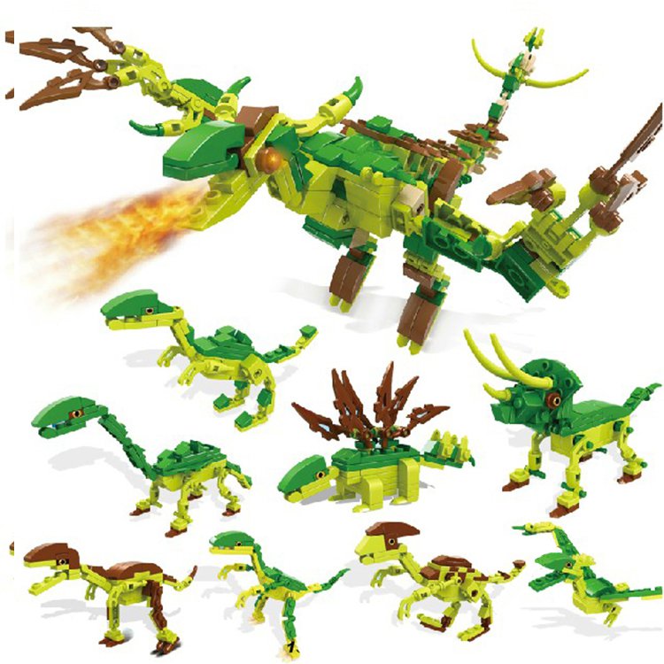 Lego Jurassic Park Dinosaur Dragon Pterosaur Tyrannosaurus Rex Minifigures Compatible