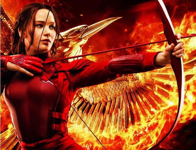 CosplayDiy Women's Outfit The Hunger Games Mockingjay Katniss Everdeen Leather Costume Cosplay