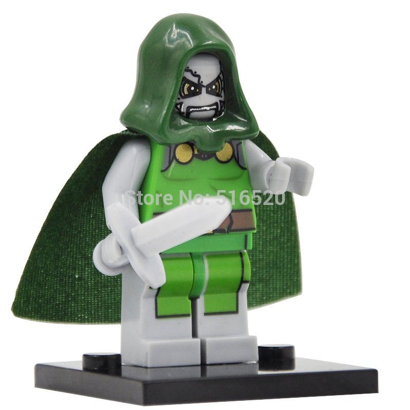 Doctor Doom Marvel Fantastic Four Lego Minifigures Compatible Toy