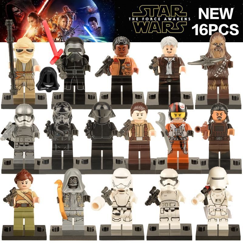 Star Wars minifigures clones stormtrooper clone Lego Compatible Toys /16pcs