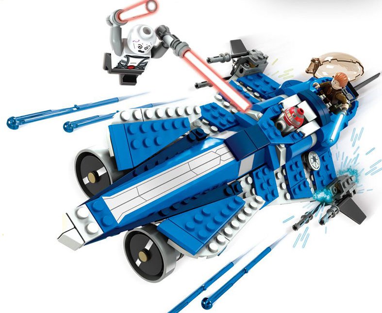 Star Wars set Anakin Jedi starfighter Lego Compatible Toy,Star Wars minifigures