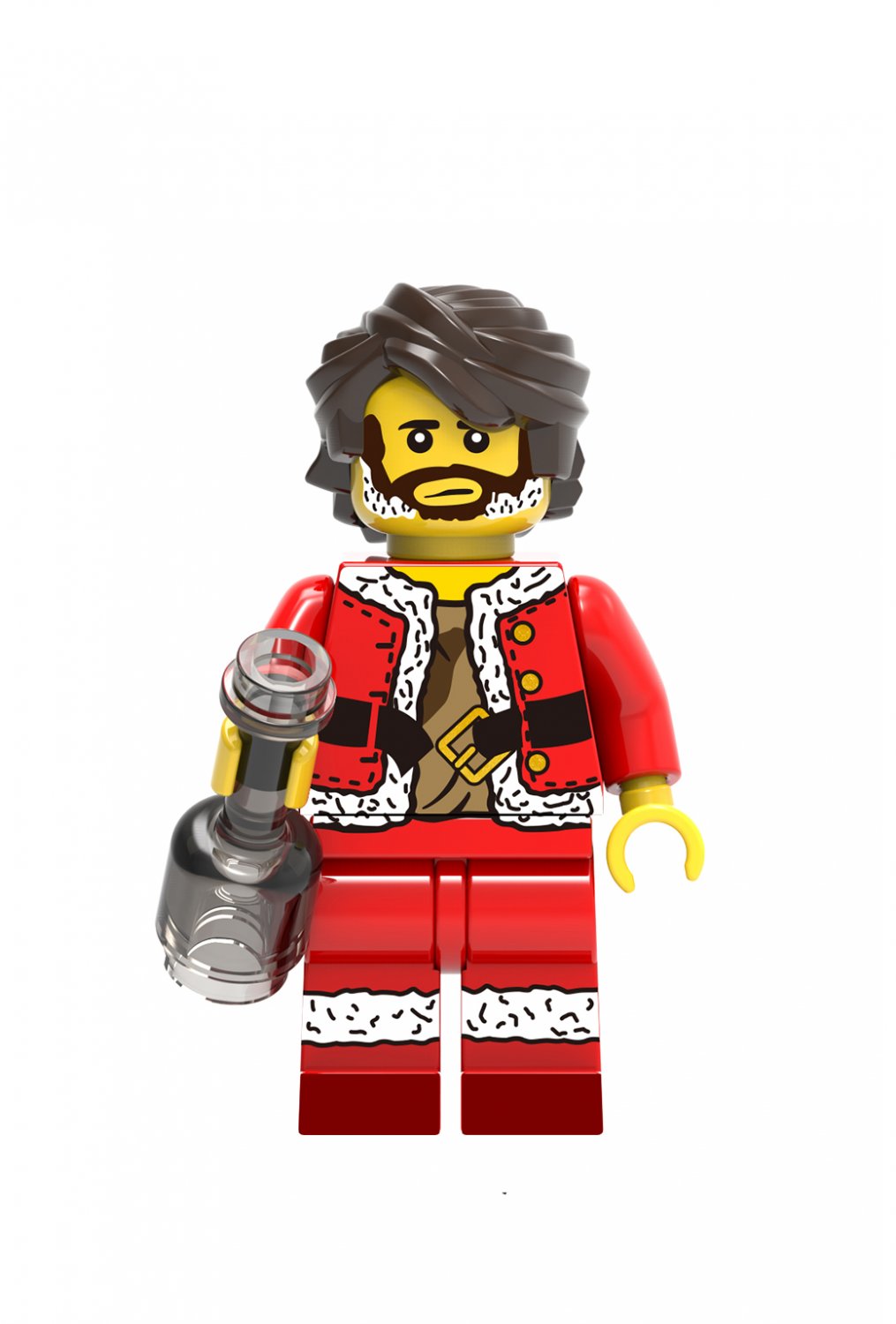 Christmas Day present Superhero Wiley Christmas minifigures Lego Compatible Toy