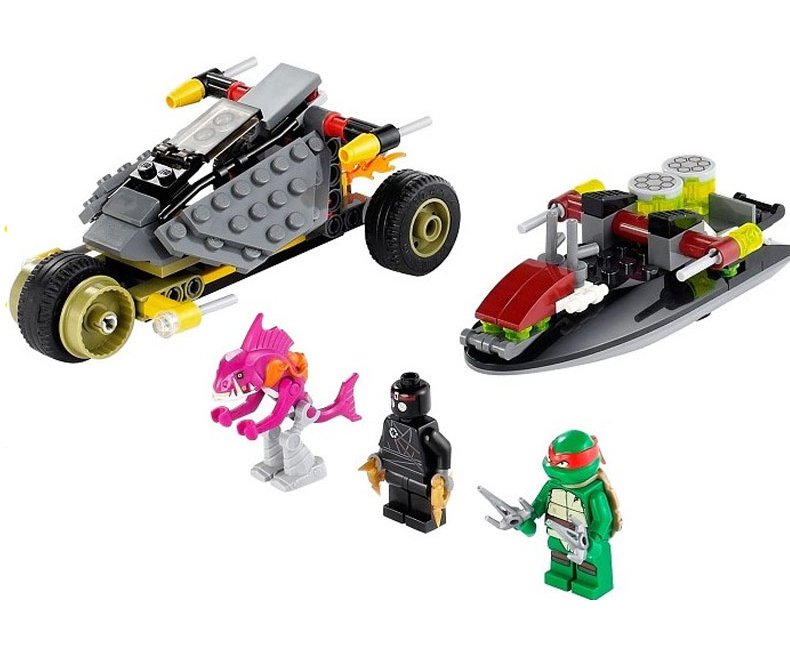 Ninja turtle Stealth Shell in Pursuit Lego 79102 Compatible Toy,Ninja sets
