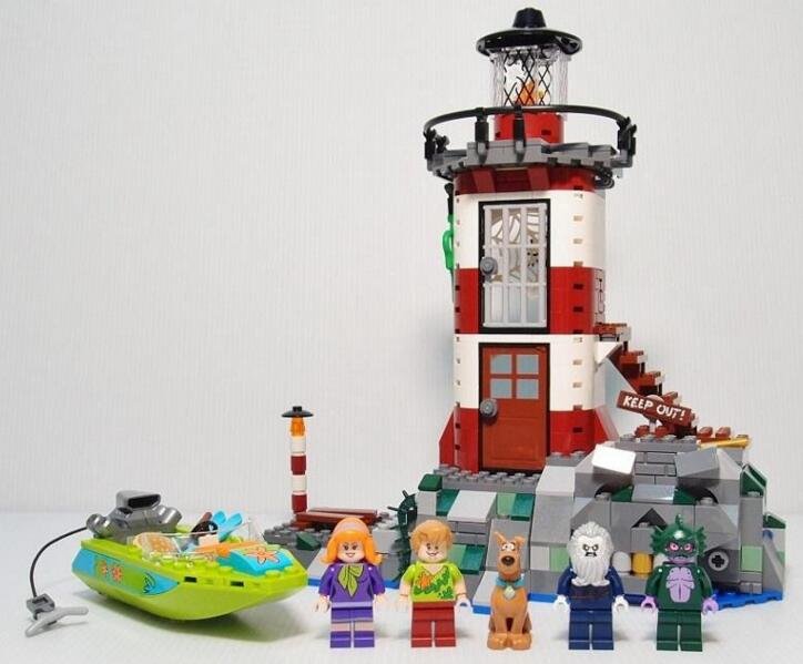 ScoobyDoo set Haunted Lighthouse Minifigures Lego Compatible Toy