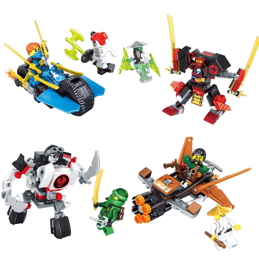 Phantom Ninja Armour Chariot Minifigures Lego Compatible Toy Ninjago Sets