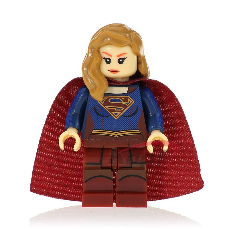 Supergirl Minifigures DC Superhero sets Lego Compatible Toy