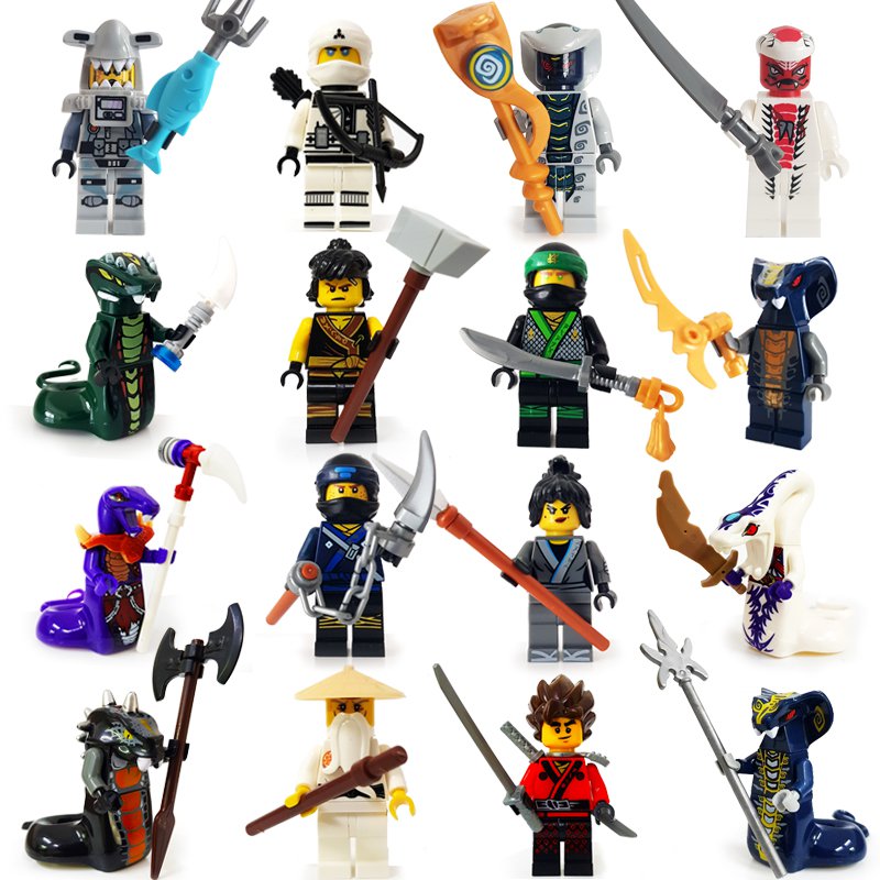 Phantom Ninjago Lloyd Basilisk Minifigures Lego Compatible Toys
