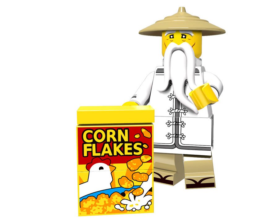 Master Wu minifigures Ninjago sets lego Compatible Toys