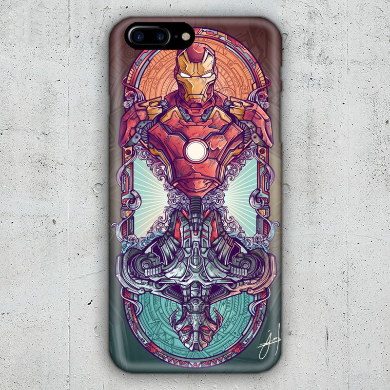 Avengers Infinity War iPhone X Cases 2018 Vision Iron Man iPhone X Cases