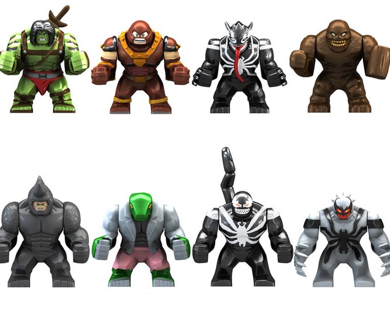 Marvel Super Heroes Antagonist set minifigures Compatible Lego Toys