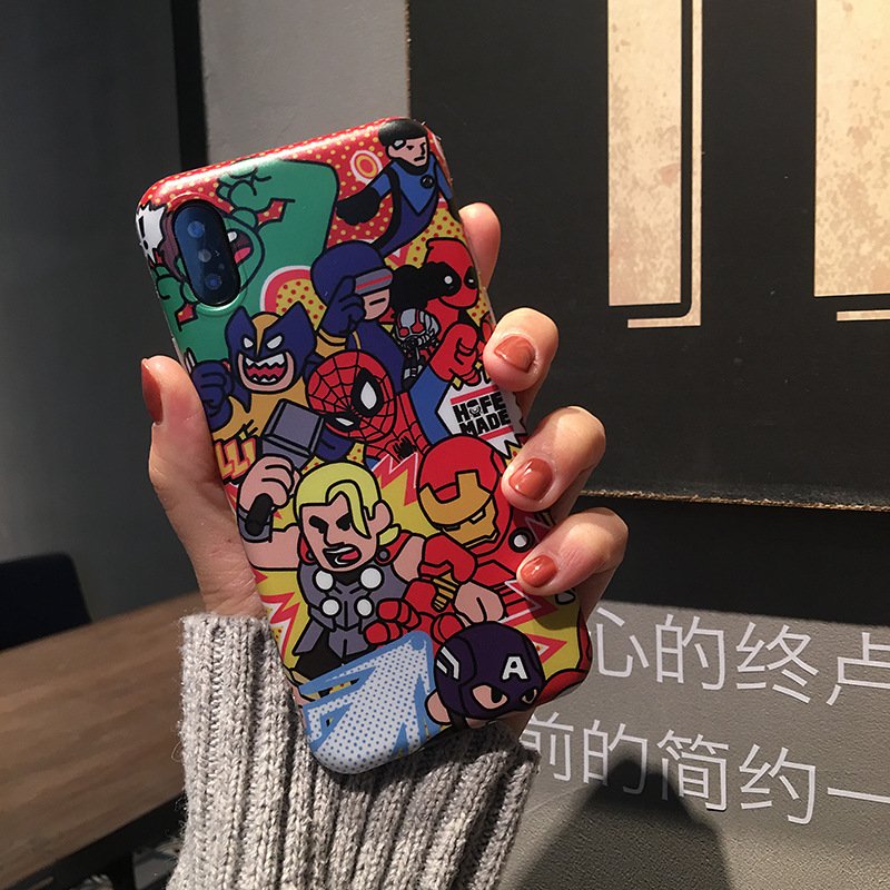 Marvel Super Heroes iPhone X Cases Avengers Infinity War iPhone X Coves Avengers Characters