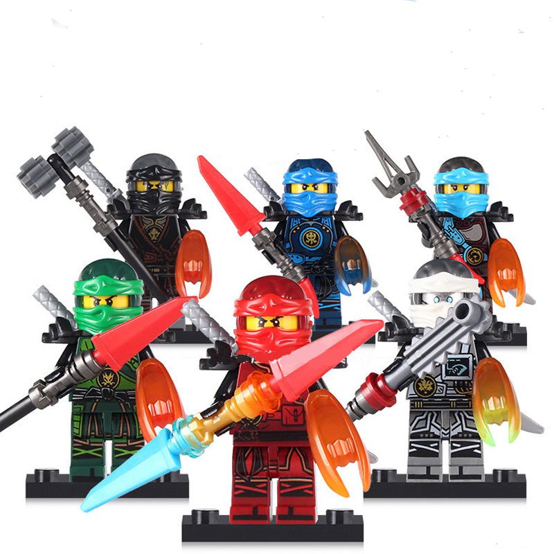 Comic sets Ninjago Minifigures 2018 Lego Minifigures Compatible Toys
