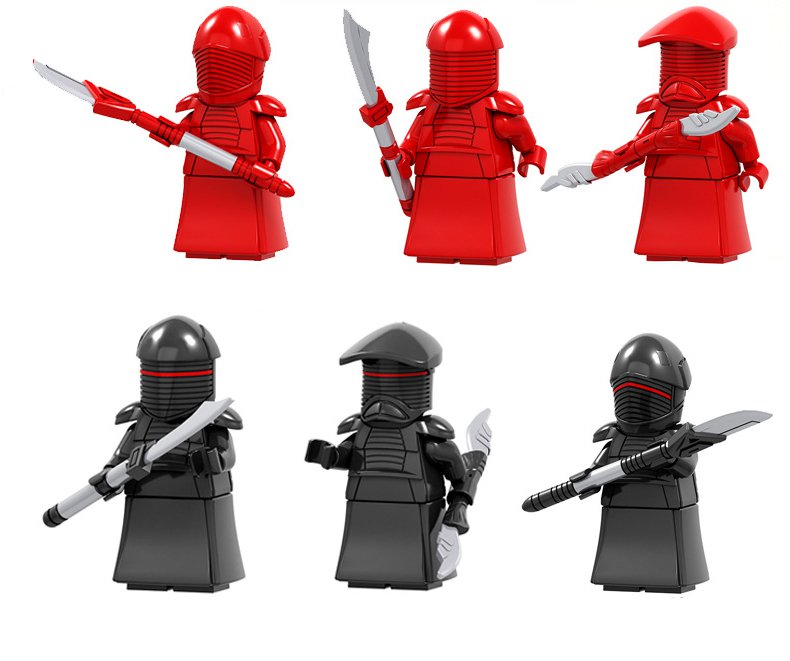 Star Wars Emperor's Royal Guard Minifigures Lego Compatible Toy