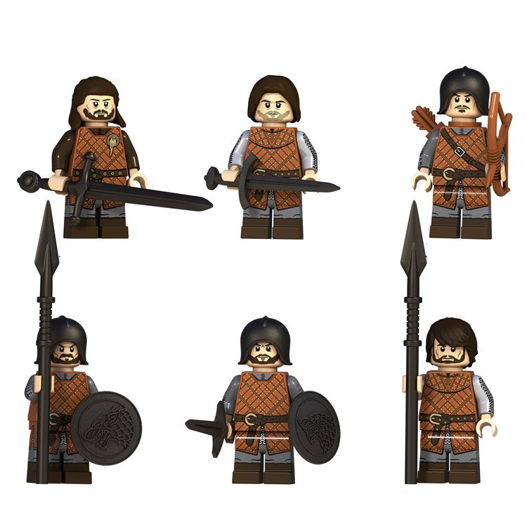 Winterfell Minifigures Game of Thrones Building block Toy Compatible Lego Minifigures