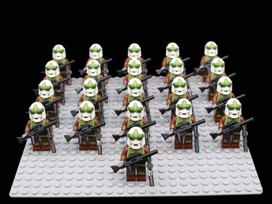 Commander Gree 41st Elite Corps Minifigures Compatible Lego Star Wars Clone Trooper