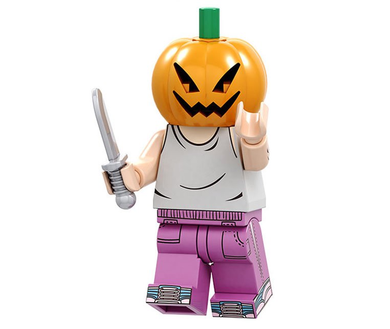 Pumpkin Cari Minifigures Compatible Lego Halloween Toy