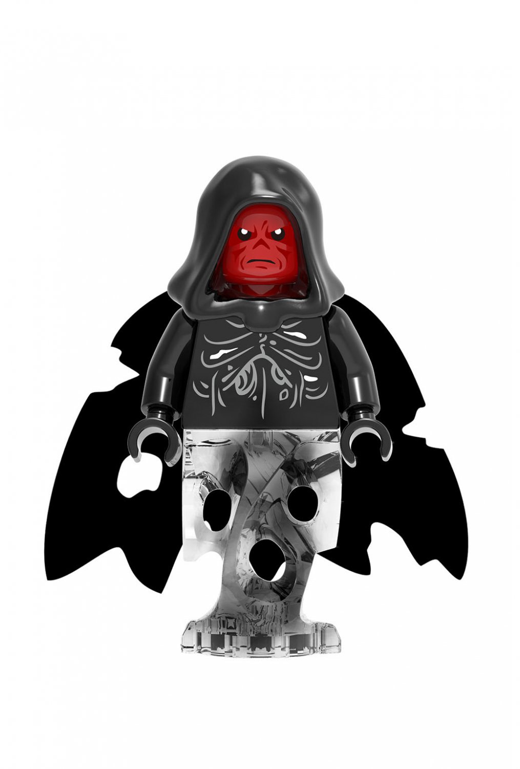 Red Skull Minifigures Compatible Lego Toy Marvel Super Heroes Minifigure