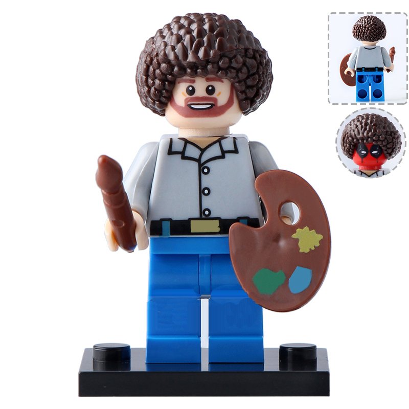 Painter Deadpool Minifigures Compatible Lego Toy Super Heroes Minifigure