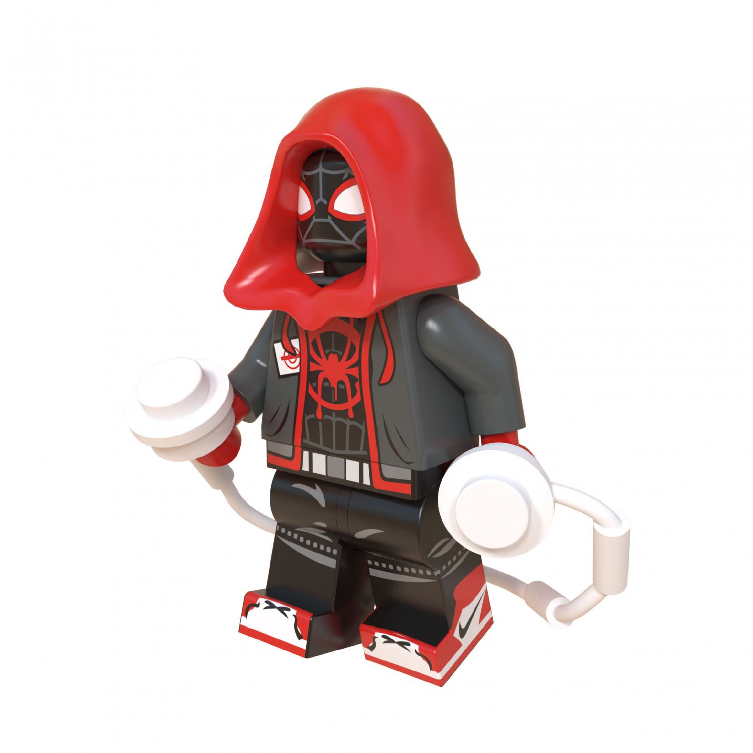 Miles Morales Minifigures Lego Compatible Spider-Man Into the Spider-Verse Toy