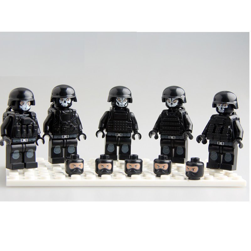 Call of Duty Ghosts Minifigures Lego Compatible Military sets