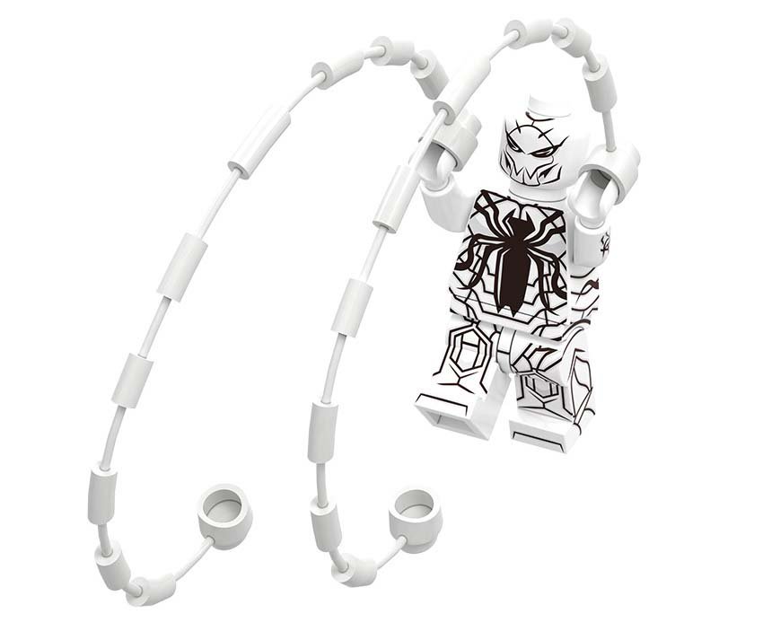 4pcs Venom Spider-Man Minifigures Lego Compatible Avengers sets