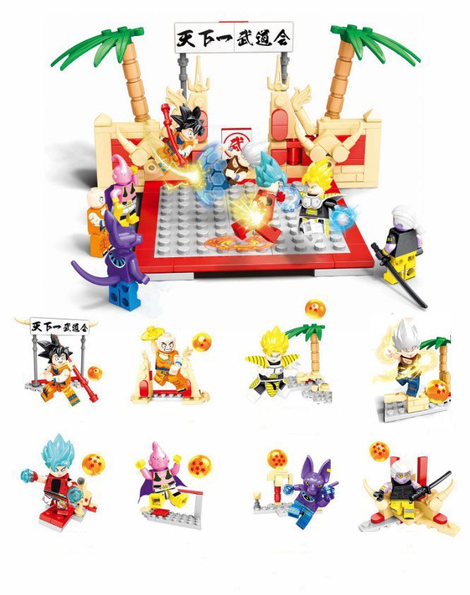 Dragon Ball Z Martial Arts Club Minifigures Lego Compatible Comic sets