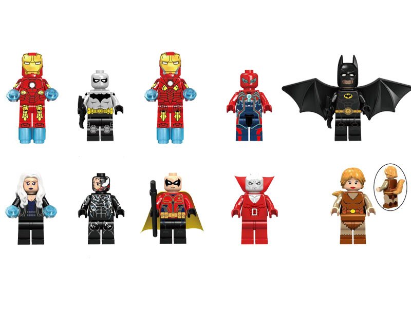 Nightrunner Killer Frost Squirrel Girl Minifigures Lego Compatible super heroes sets