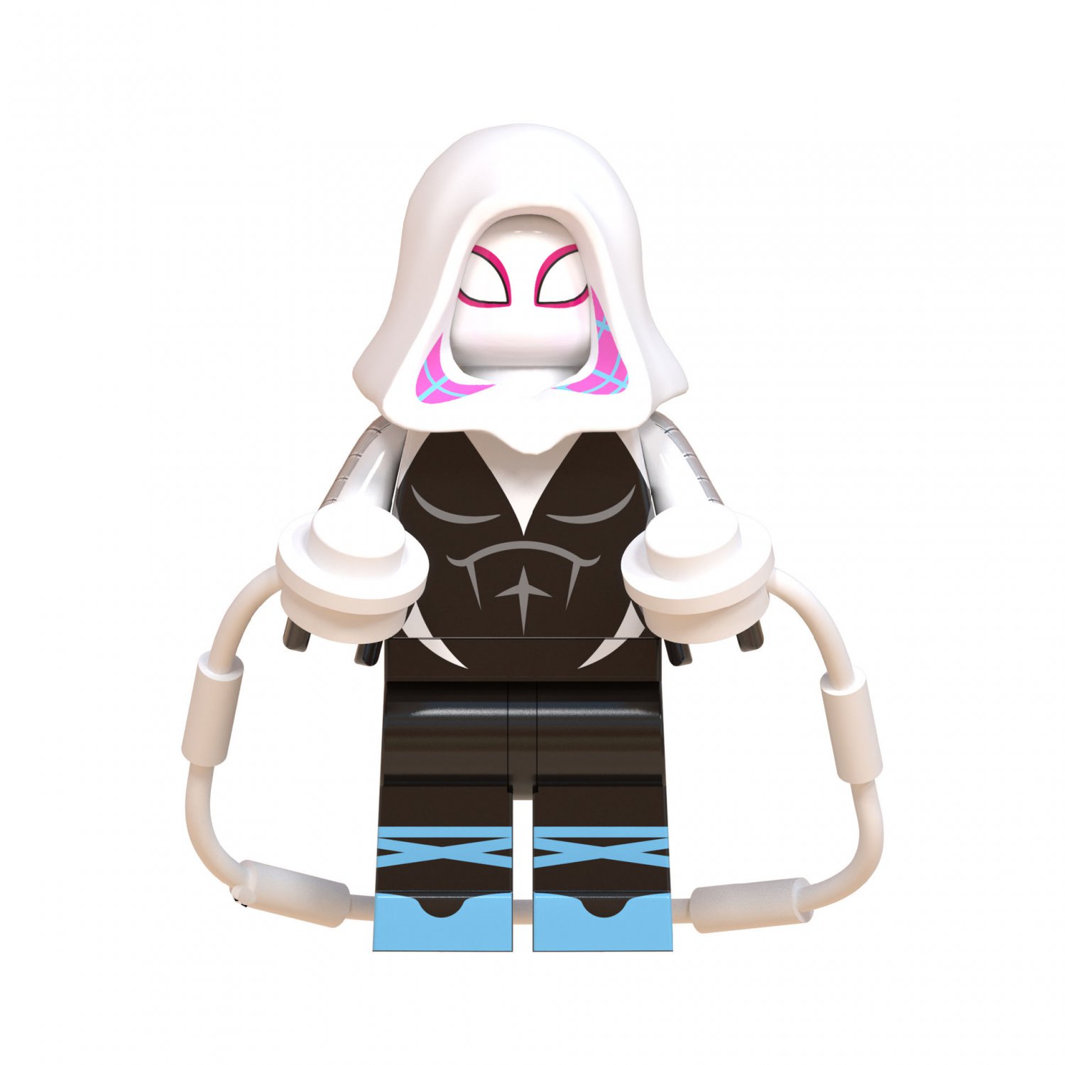 Gwen Stacy minifigure Lego Compatible Toy