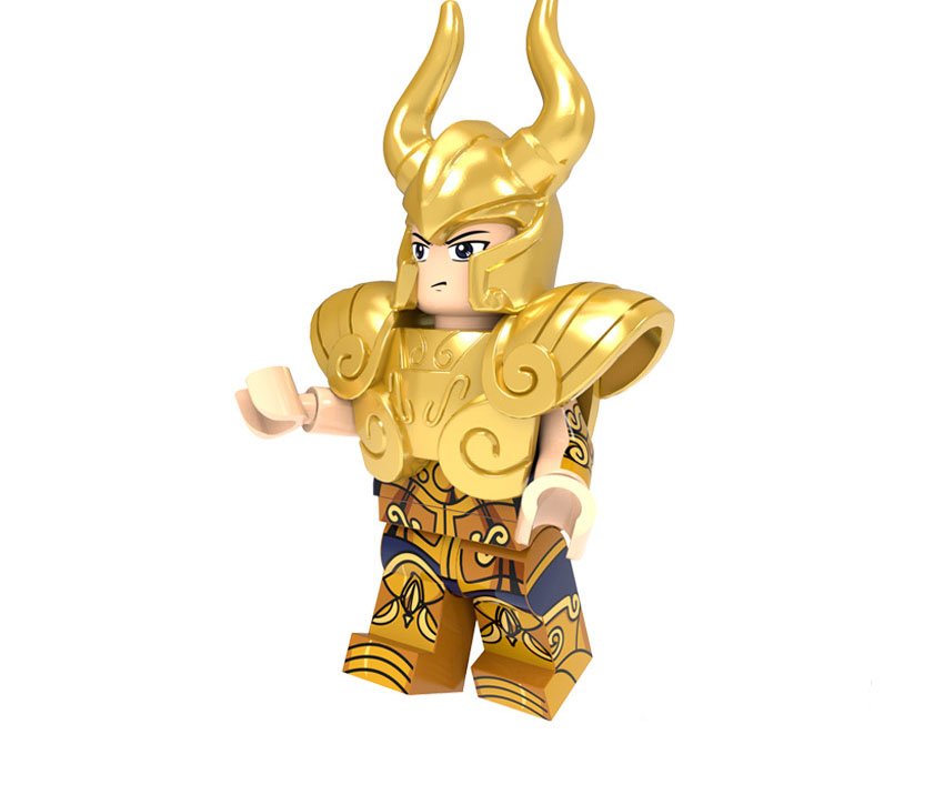 Shura Capricornus Saint Seiya Minifigures Lego Compatible Comic set