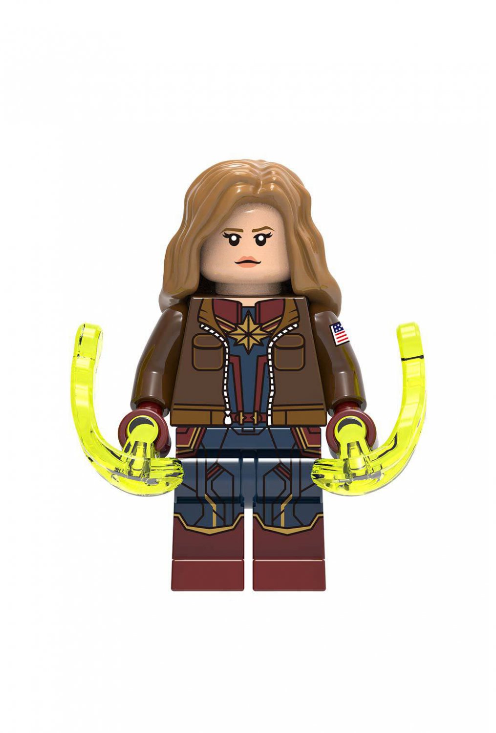 Captain Marvel Flying suit Minifigures Lego Compatible Toy